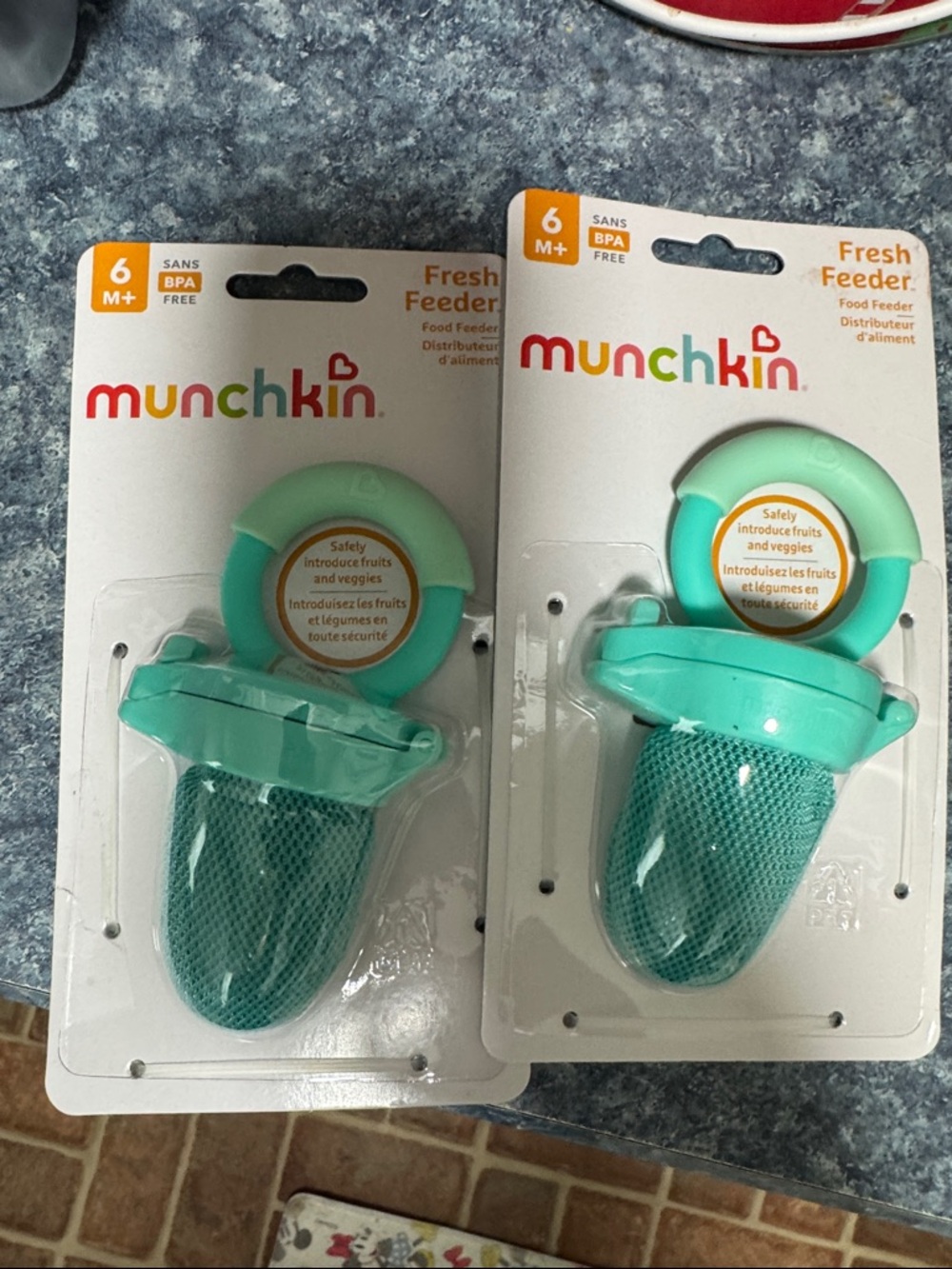 Munchkin Fresh Food Feeder - Mint Teal (2 Pack)